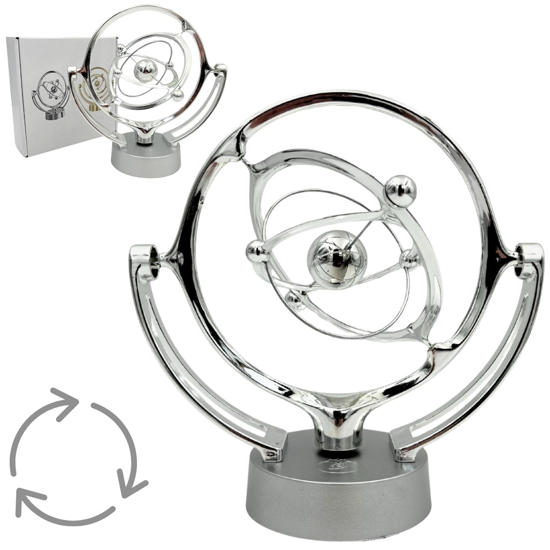 Pendul magnetic perpetuum mobile cu gravură