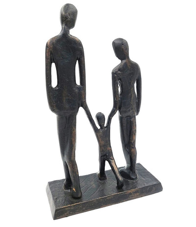 Familie cu copil, figurină decorativă DI-FIG-022