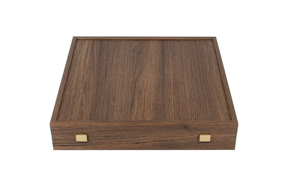 Șah metalic exclusivist Renaștere S9BRGS 36x36 cm, auriu-argintiu, cu posibilitate de personalizare prin gravură