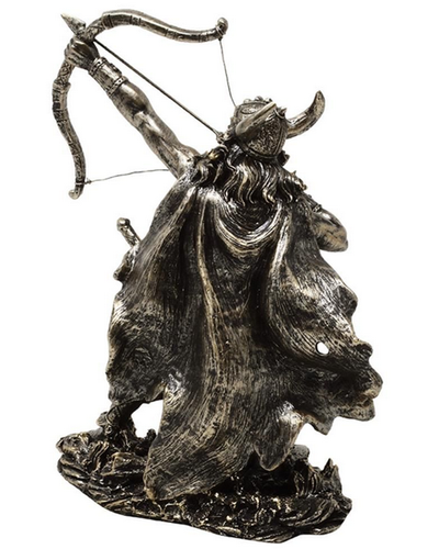 Figurină decorativă Viking MC-23142 cu posibilitate de personalizare prin gravură, înălțime 19,5 cm, polirășină, ideală pentru cadou