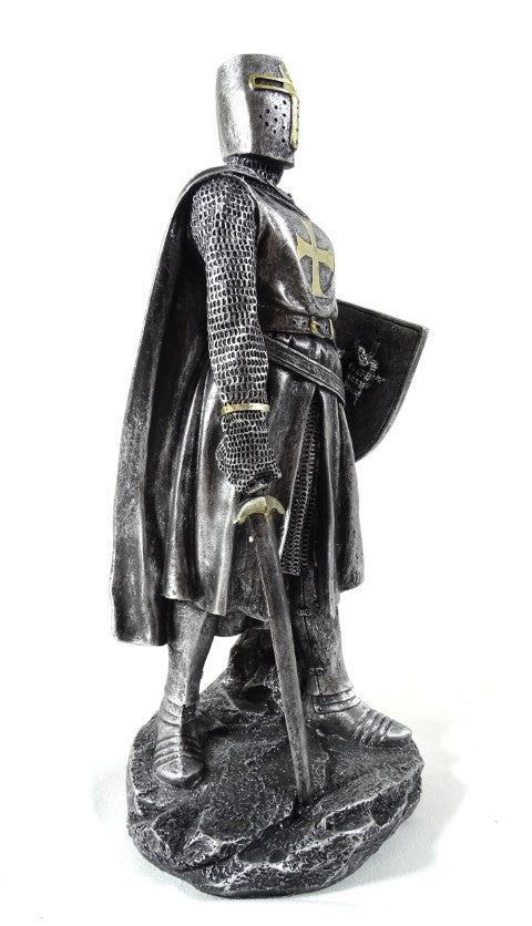 Figurka Rycerza Krzyżowca 30cm z Grawerem