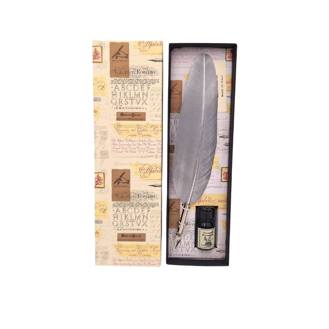 Set elegant pentru caligrafie, cu gravură personalizată