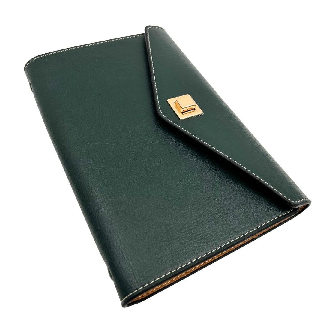 Set cadou elegant cu gravură personalizată - carnet din piele A6 cu pix de înaltă calitate în cutie de cadou luxoasă