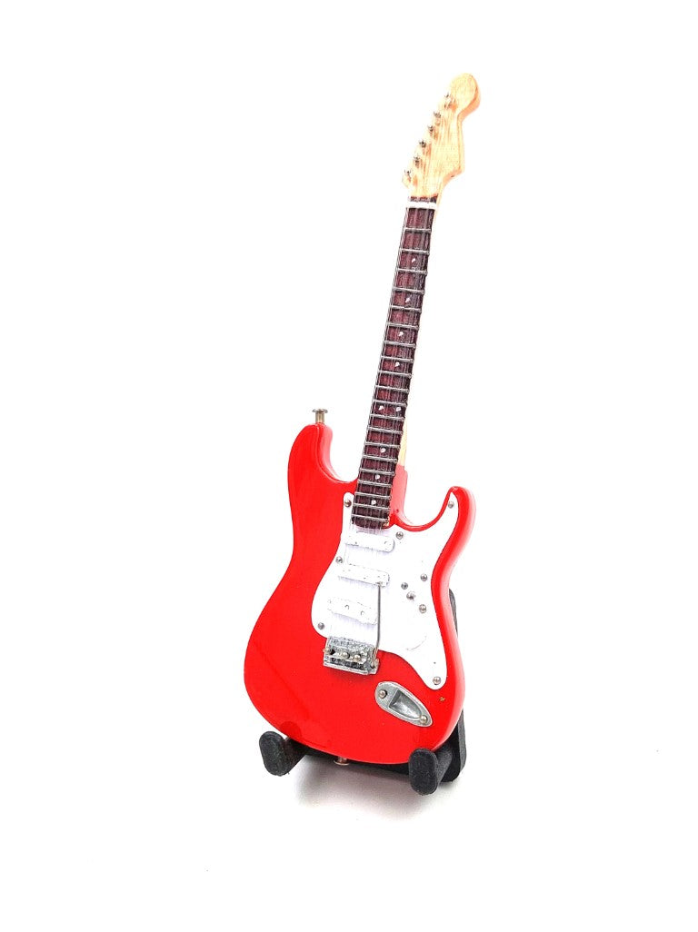 Mini chitară 15cm BMG-009 în stil Mark Knopfler, cu posibilitate de personalizare prin gravură