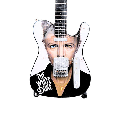 Mini Gitara Kolekcjonerska David Bowie MGT-8976 z Grawerem