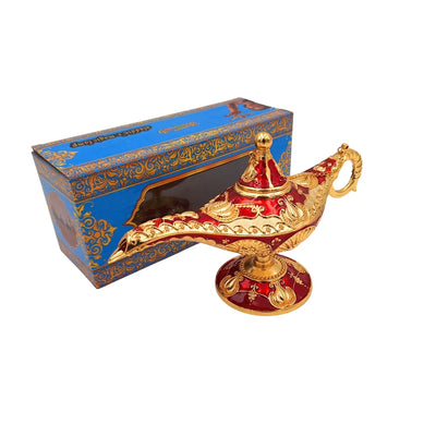 Lampa lui Aladin LAR cu ornamente aurii frumoase, 22 x 7 x 11 cm