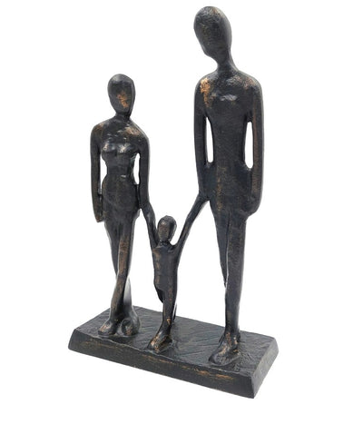 Familie cu copil, figurină decorativă DI-FIG-022