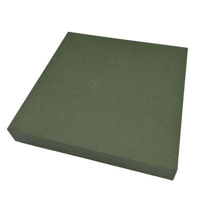 Set cadou elegant cu gravură personalizată - agendă A5 din piele verde măsliniu, cu stilou și rezervă suplimentară, în cutie cadou estetică