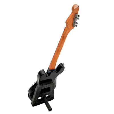 Mini chitară decorativă 15 cm pe suport, cu posibilitate de personalizare prin gravură