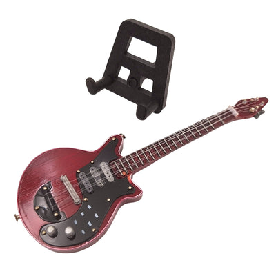 Mini chitară 15cm în stil Brian May, cu posibilitate de personalizare prin gravură