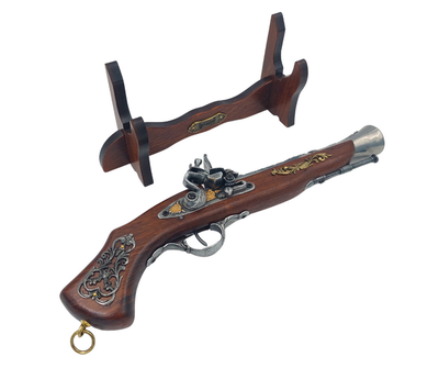 Pistol italian mare pe suport, cu posibilitate de personalizare prin gravură