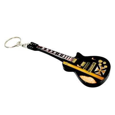 Breloc chitară Metallica James Hetfield Iron Cross cu posibilitate de personalizare prin gravură