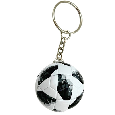 Breloc sportiv pentru chei fotbal cu gravură personalizată