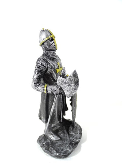 Figurină cavaler - cruciat 18cm, cu posibilitate de personalizare prin gravură