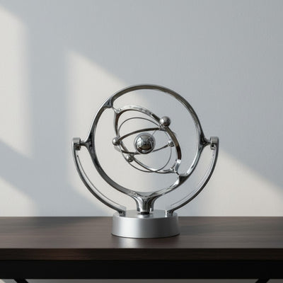 Pendul magnetic perpetuum mobile cu gravură