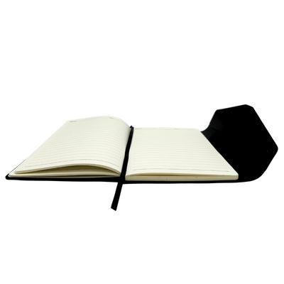 Set cadou elegant Premium – agendă A5 cu pix și pendrive 16GB în cutie – negru-auriu – EE9