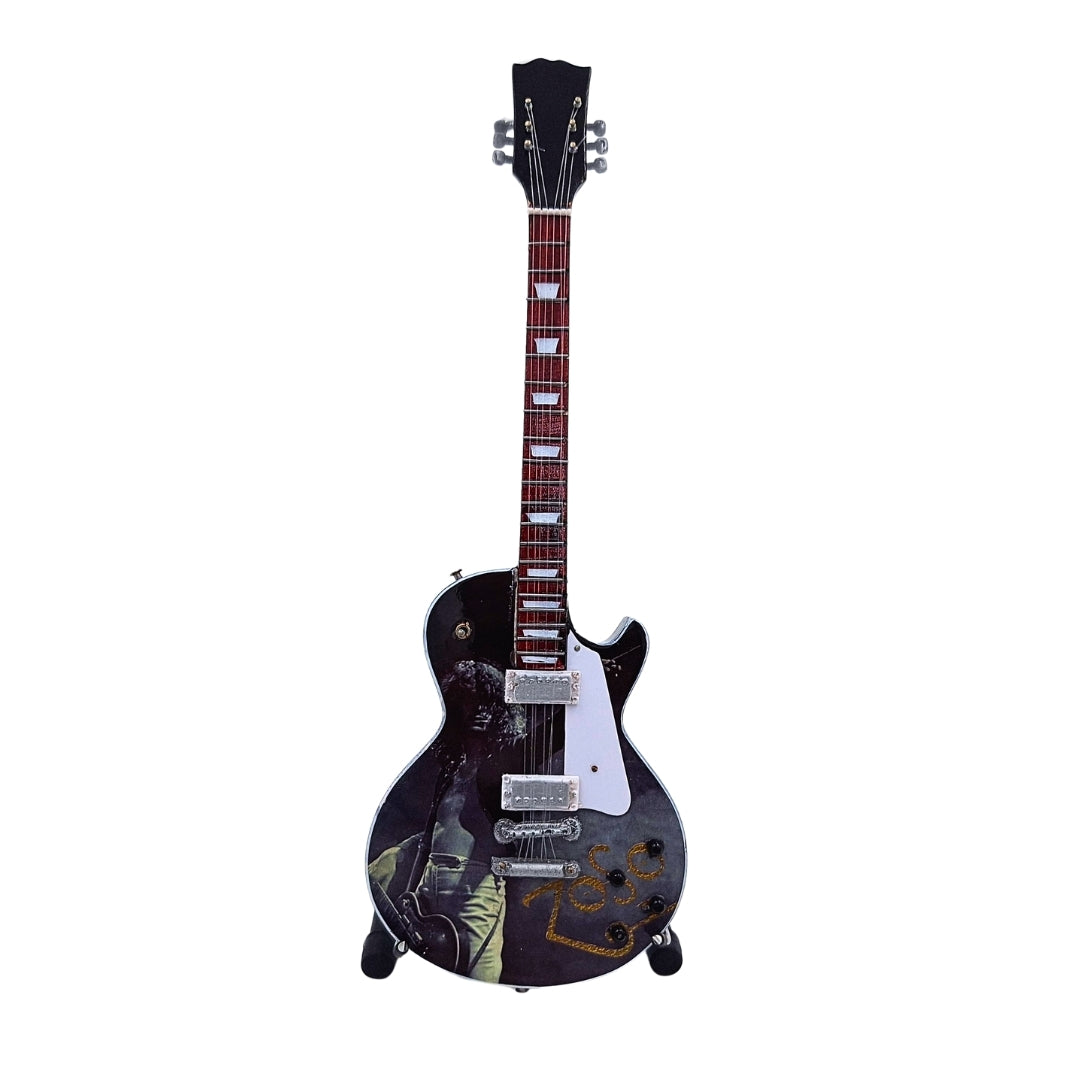 Mini chitară Led Zeppelin Jimi Page MGT-8624 cu gravură