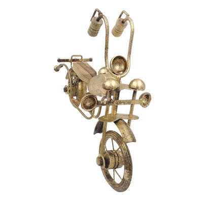 Motocicletă clasică model metalic NC1733 cu gravură