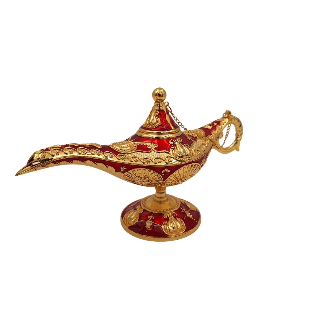 Lampa lui Aladin LAR cu ornamente aurii frumoase, 22 x 7 x 11 cm
