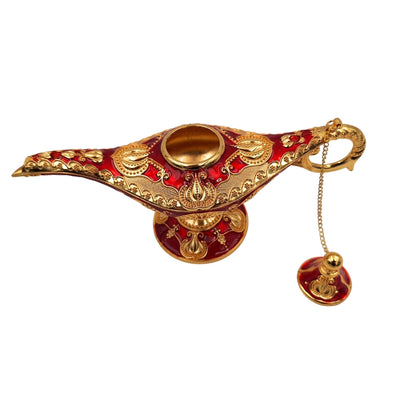 Lampa lui Aladin LAR cu ornamente aurii frumoase, 22 x 7 x 11 cm