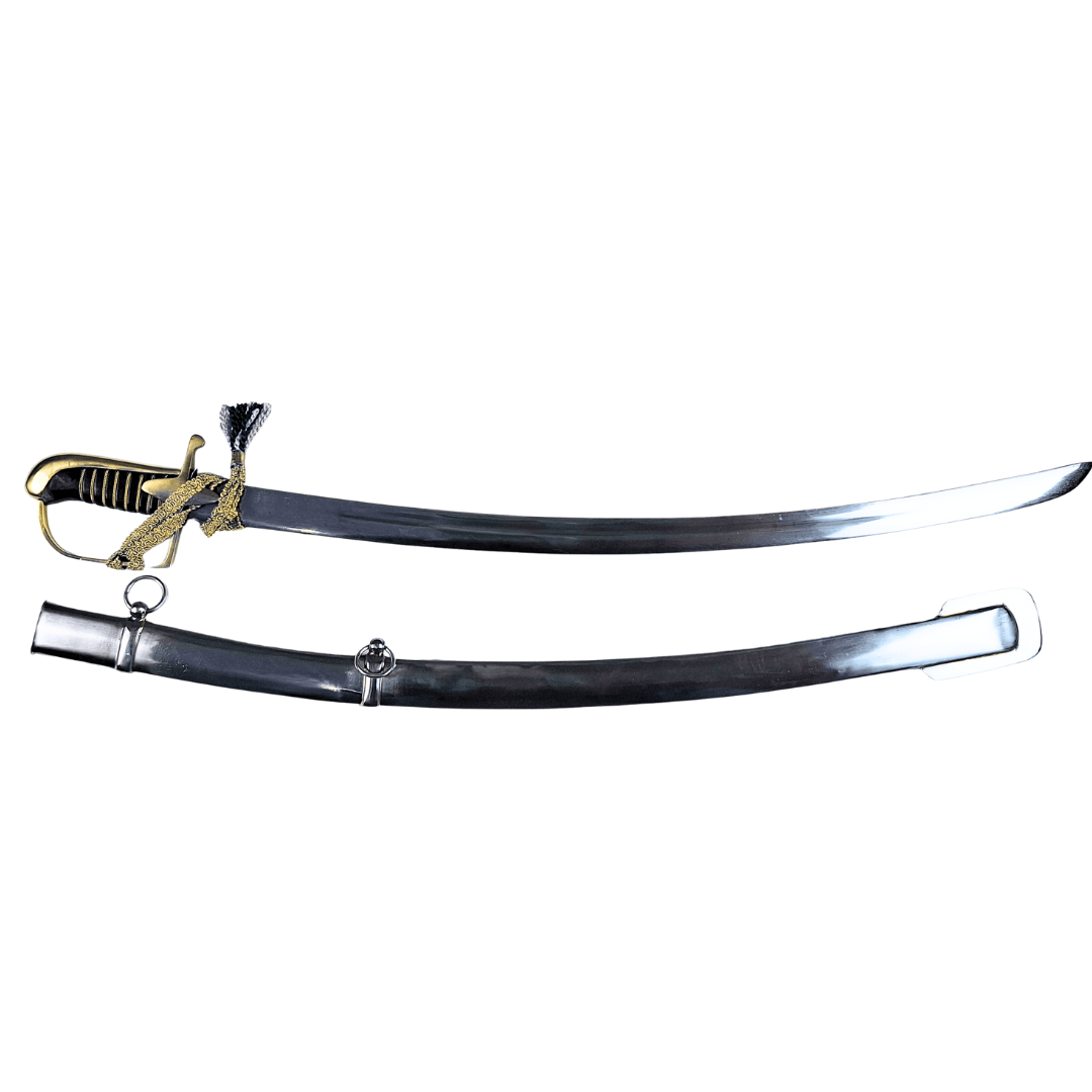 Sabie de cavalerie poloneză model 1921 „Radziwiłłówka” - replică cu posibilitate de personalizare prin gravură, cadou elegant pentru iubitorii de istorie, realizată din oțel de calitate superioară, lungime 95 cm