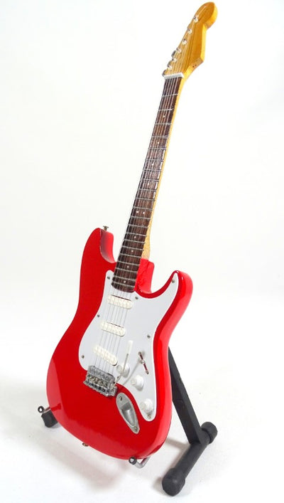 Mini chitară Dire Straits Mark Knopfler MGT-0581 cu posibilitate de personalizare prin gravură