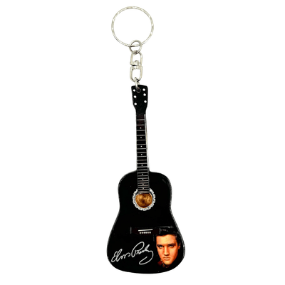 Breloc chitară Elvis Presley Tribute cu gravură