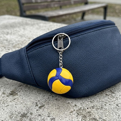 Breloc sportiv pentru chei volei cu gravură