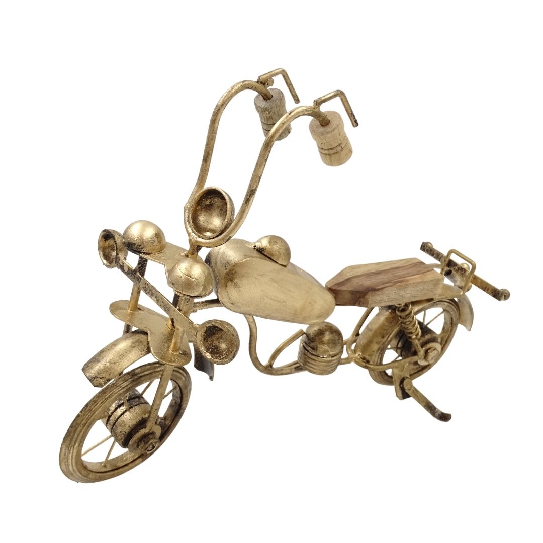 Motocicletă clasică model metalic NC1733 cu gravură