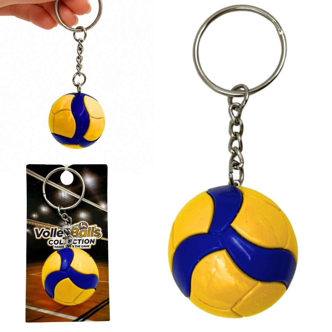 Breloc sportiv pentru chei volei cu gravură
