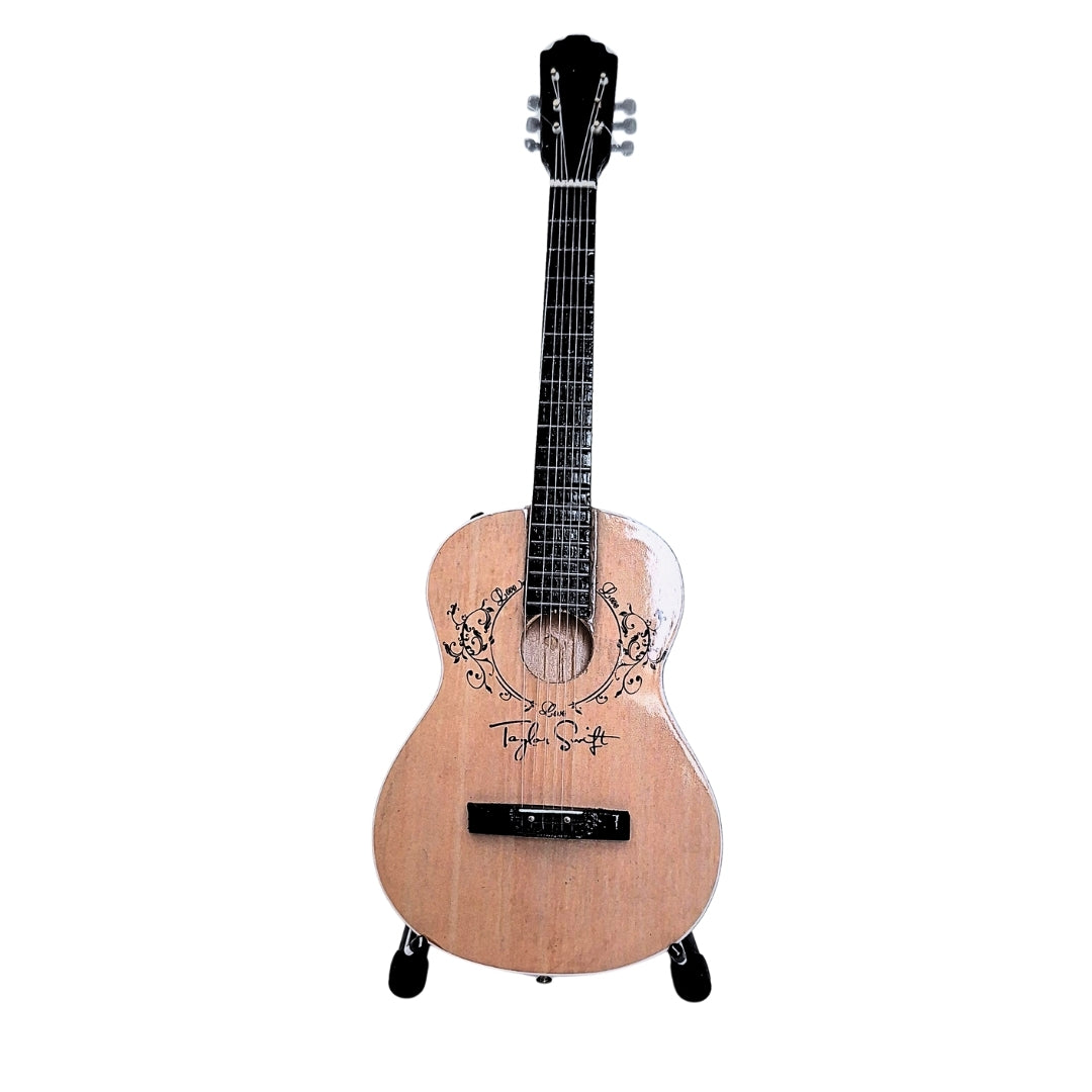 Mini chitară Taylor Swift MGT-8938 cu gravură