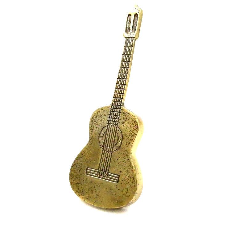 Chitară decorativă metalică MUS-20, personalizabilă prin gravură