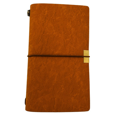 Carnet de călătorie din piele cu gravură personalizată