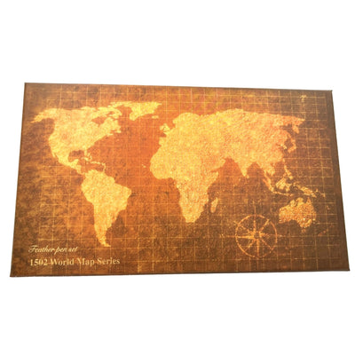 Set de caligrafie premium pană de gâscă - 6 penițe sigiliu suport pentru pană - EE16
