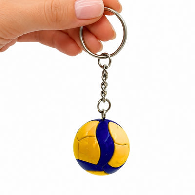 Breloc sportiv pentru chei volei cu gravură