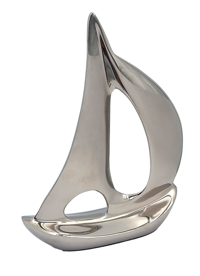 Model elegant de iaht metalic 36 cm, cu posibilitate de personalizare prin gravură