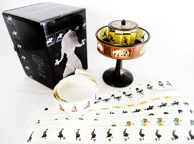 Praxinoscop, cinematograf miniatural din secolul al XIX-lea - cadou pentru cineast - H64