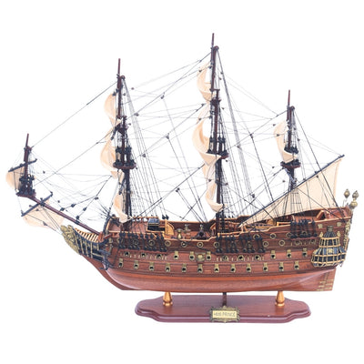 Model mare exclusiv al velierului HMS Prince 94cm, cu posibilitate de personalizare prin gravură