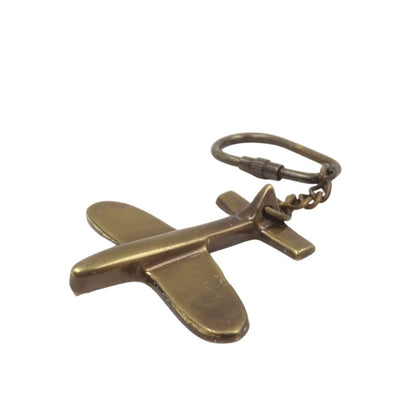 Breloc avion din aluminiu N-3480B, personalizabil prin gravură