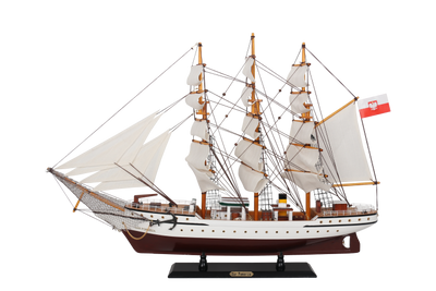 Model de velier Dar Pomorza 80cm, personalizabil prin gravură