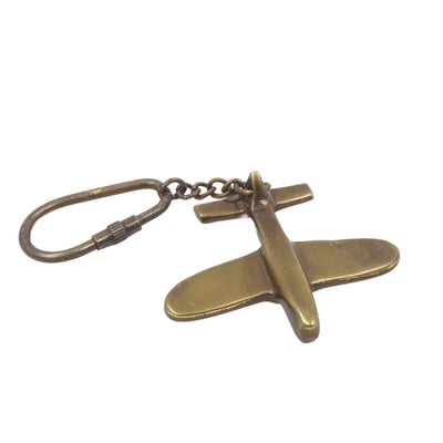 Breloc avion din aluminiu N-3480B, personalizabil prin gravură