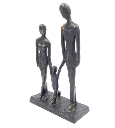 Familie cu copil, figurină decorativă DI-FIG-022
