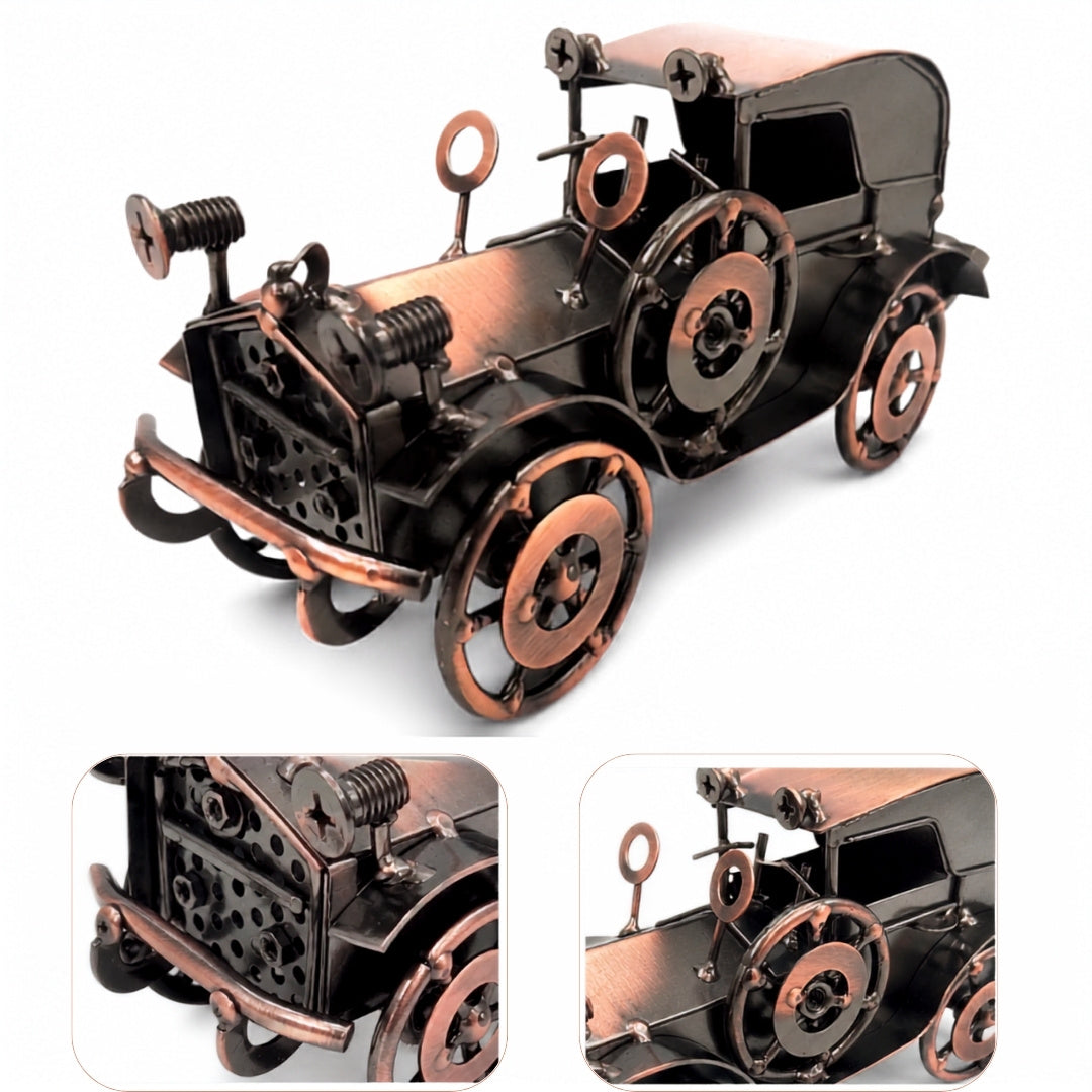 Model metalic de automobil retro Q87, cu posibilitate de gravare