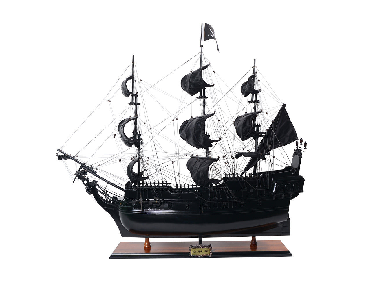 Model de navă pirat Perla Neagră - lungime 89cm - BP80R