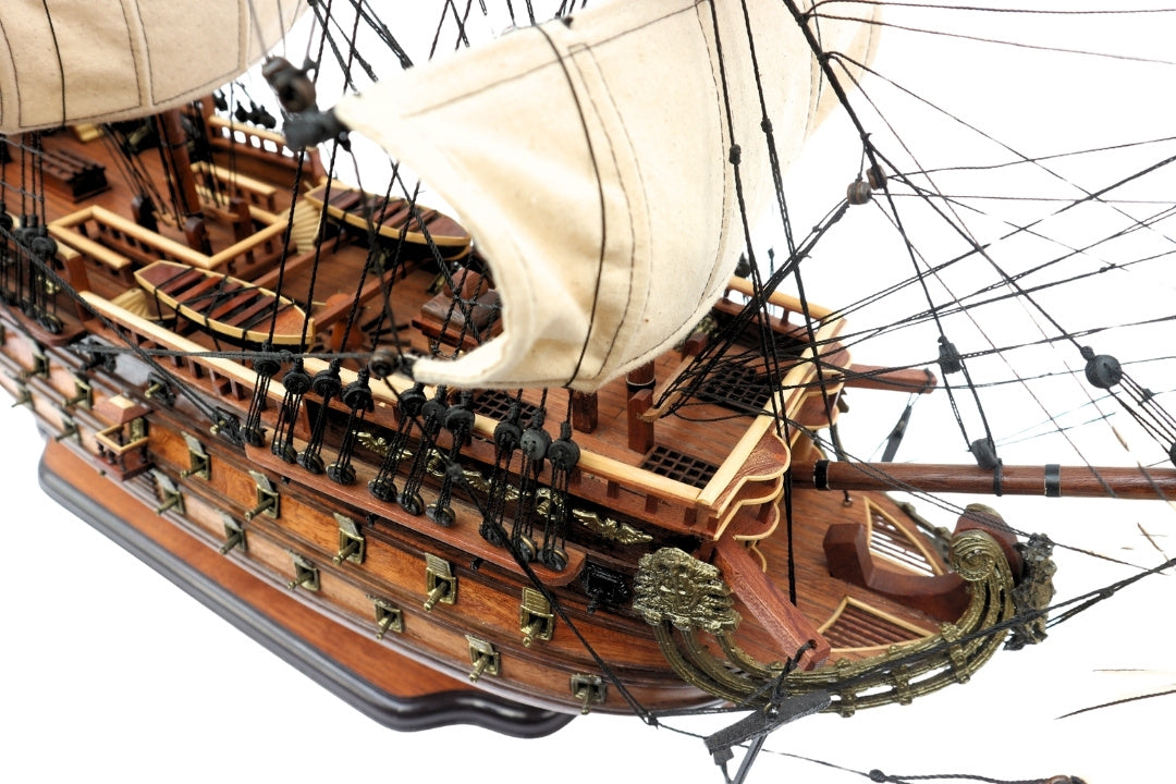 Model Żaglowca Statku San Felipe 80cm, możliwość personalizacji grawerem