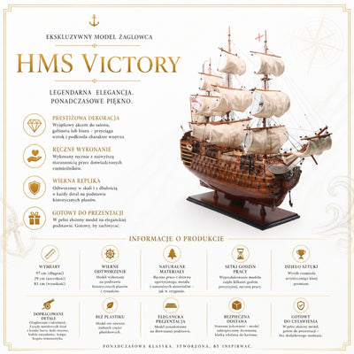 Model exclusivist de velier HMS Victory VIC80R