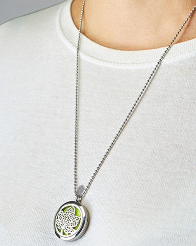Lanț Aromalife Chakra OM – medalion pentru parfum 30 mm