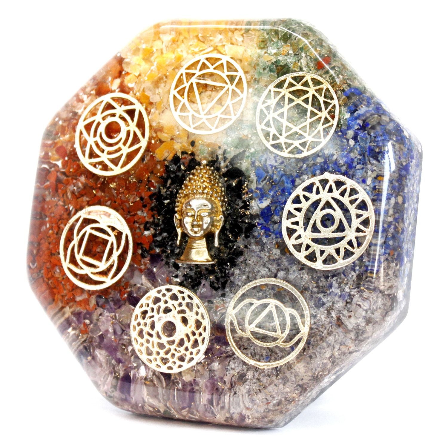 Pachet de Putere pentru Birou din Orgonit - Chakra Buddha