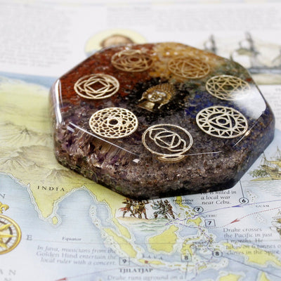 Pachet de Putere pentru Birou din Orgonit - Chakra Buddha