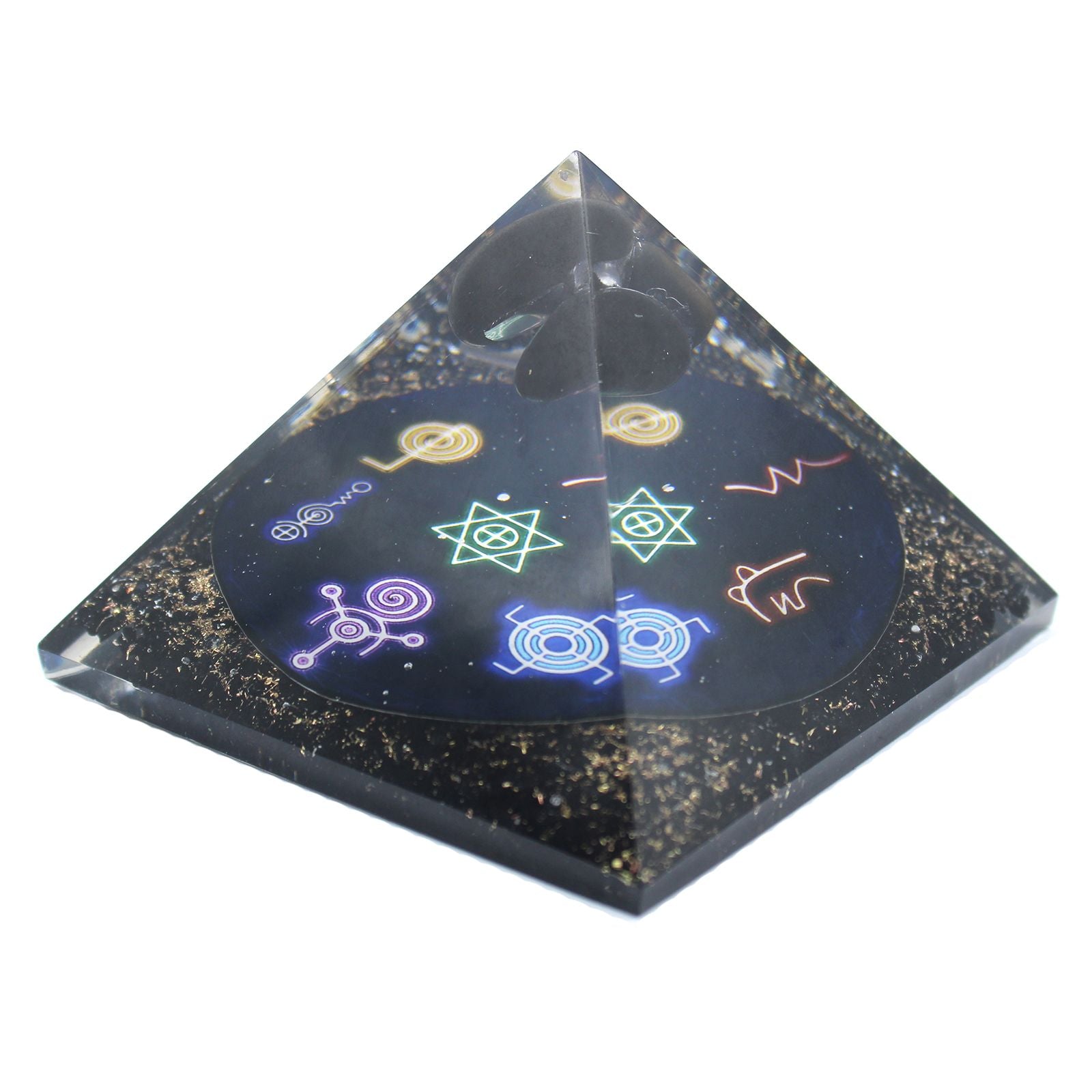 Piramidă orgonitică Midnight Reiki